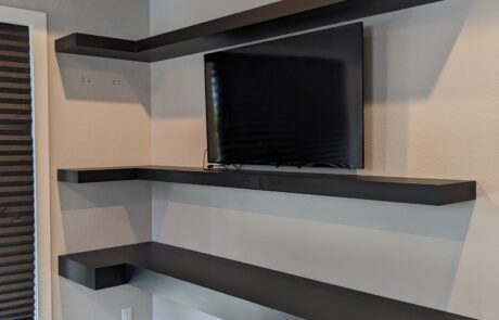 Custom-Built-In-Floating-Shelves-Maple-Ebony-Stained-by-CAD-Contracting