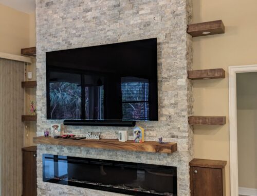 Custom Built In Entertainment Center