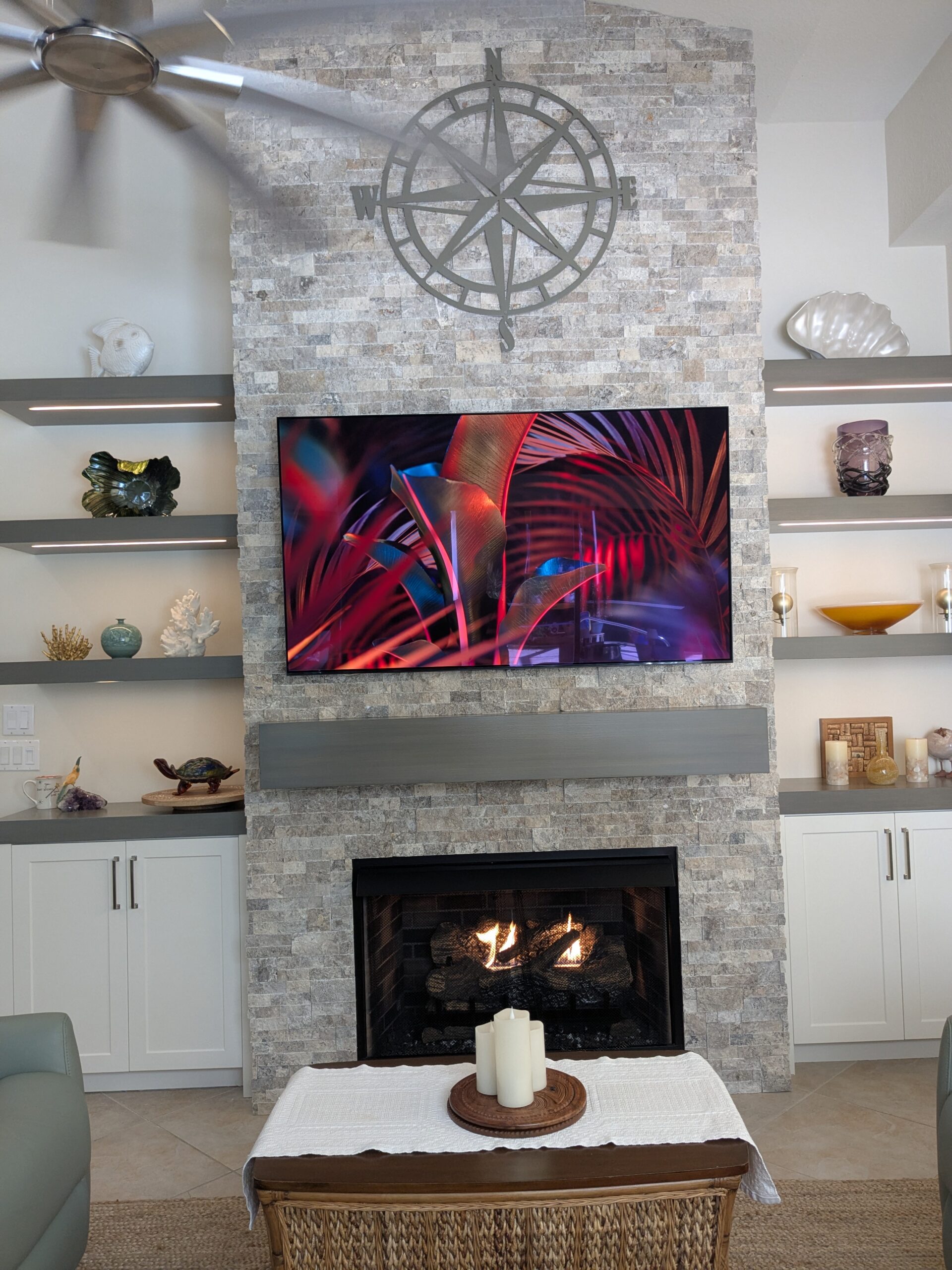 Entertainment Center, Naples FL, CAD Contracting LLC